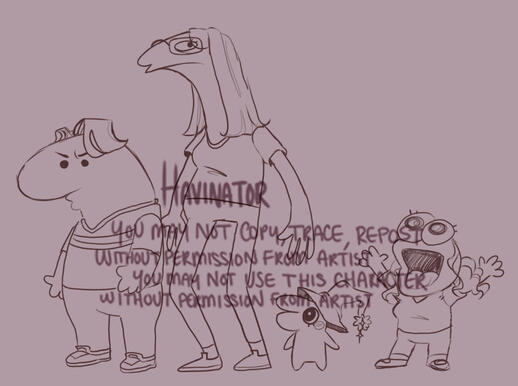 Full Body, Line art/ Mutliple people cost more